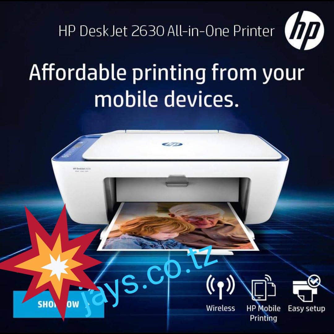 HP Deskjet 2630 All in one Wireless Printer/Scanner/Copy